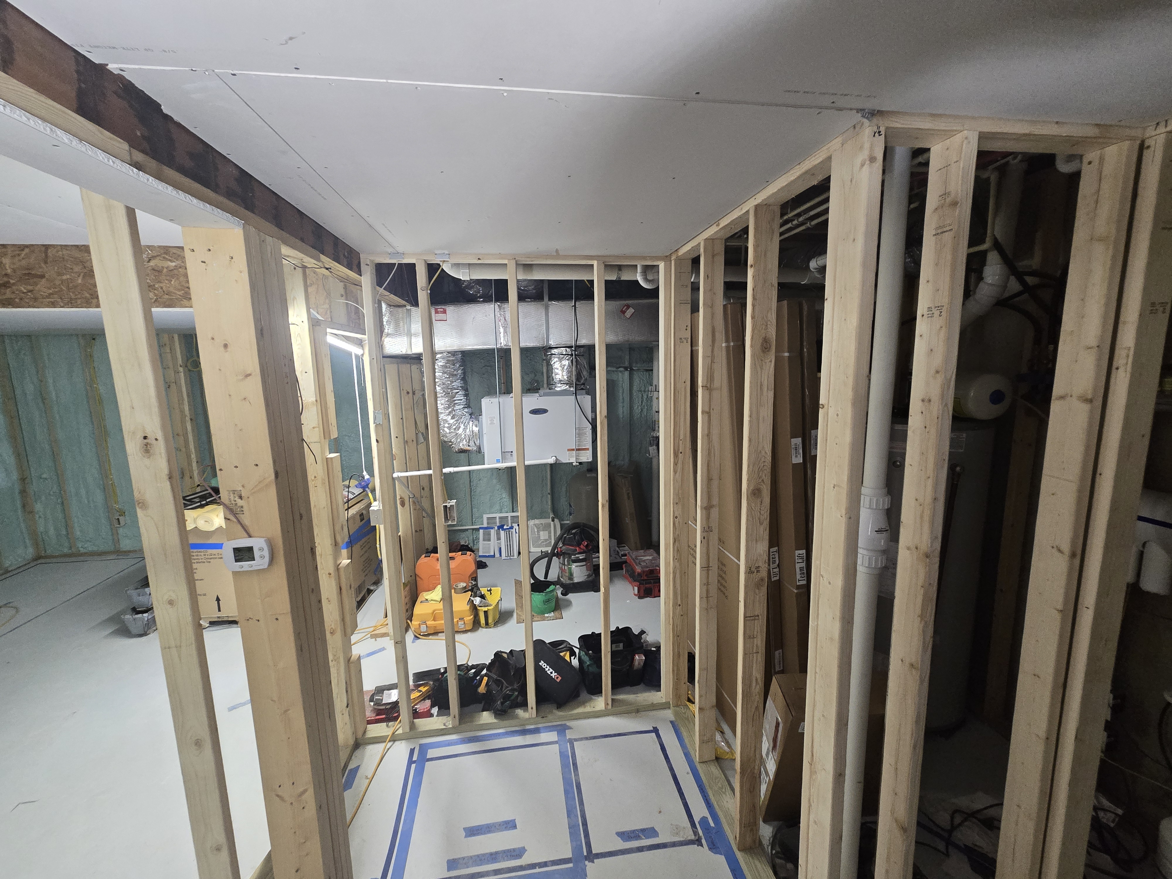 Parent Basement and Bath